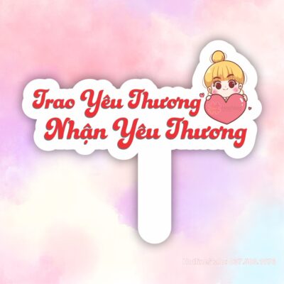 Hashtag trao yêu thương, nhận yêu thương