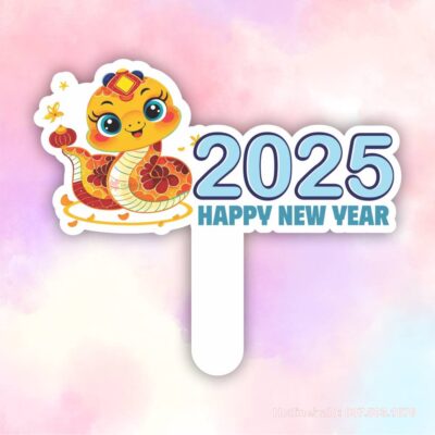 Hashtag Happy New Year 2025