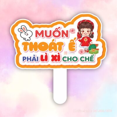 Hashtag muốn thoát ế phải lì xì cho chế