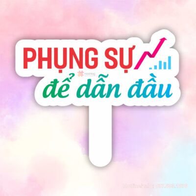 Hashtag phụng sự để dẫn đầu