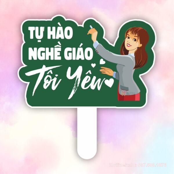 Hashtag tự hào nghề giáo tôi yêu