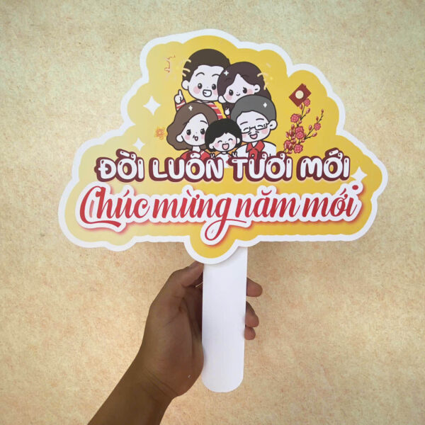 Hashtag đời luôn tươi mới, chúc mừng năm mới