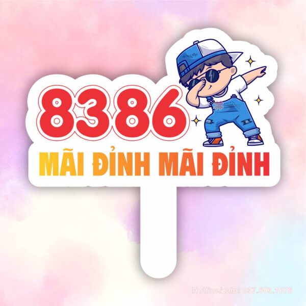 Hashtag 8386 mãi đỉnh mãi đỉnh