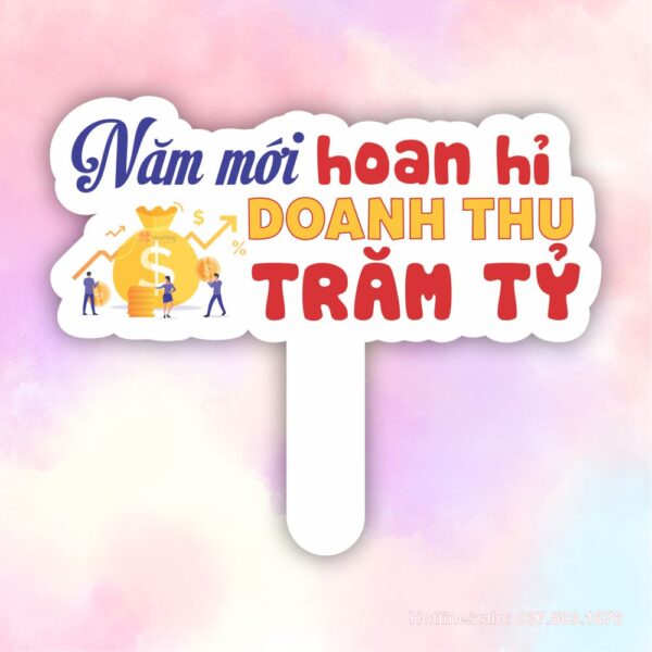 Hashtag năm mới hoan hỉ, doanh thu trăm tỷ