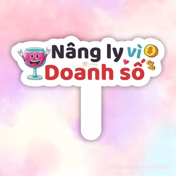 Hashtag nâng ly vì doanh số