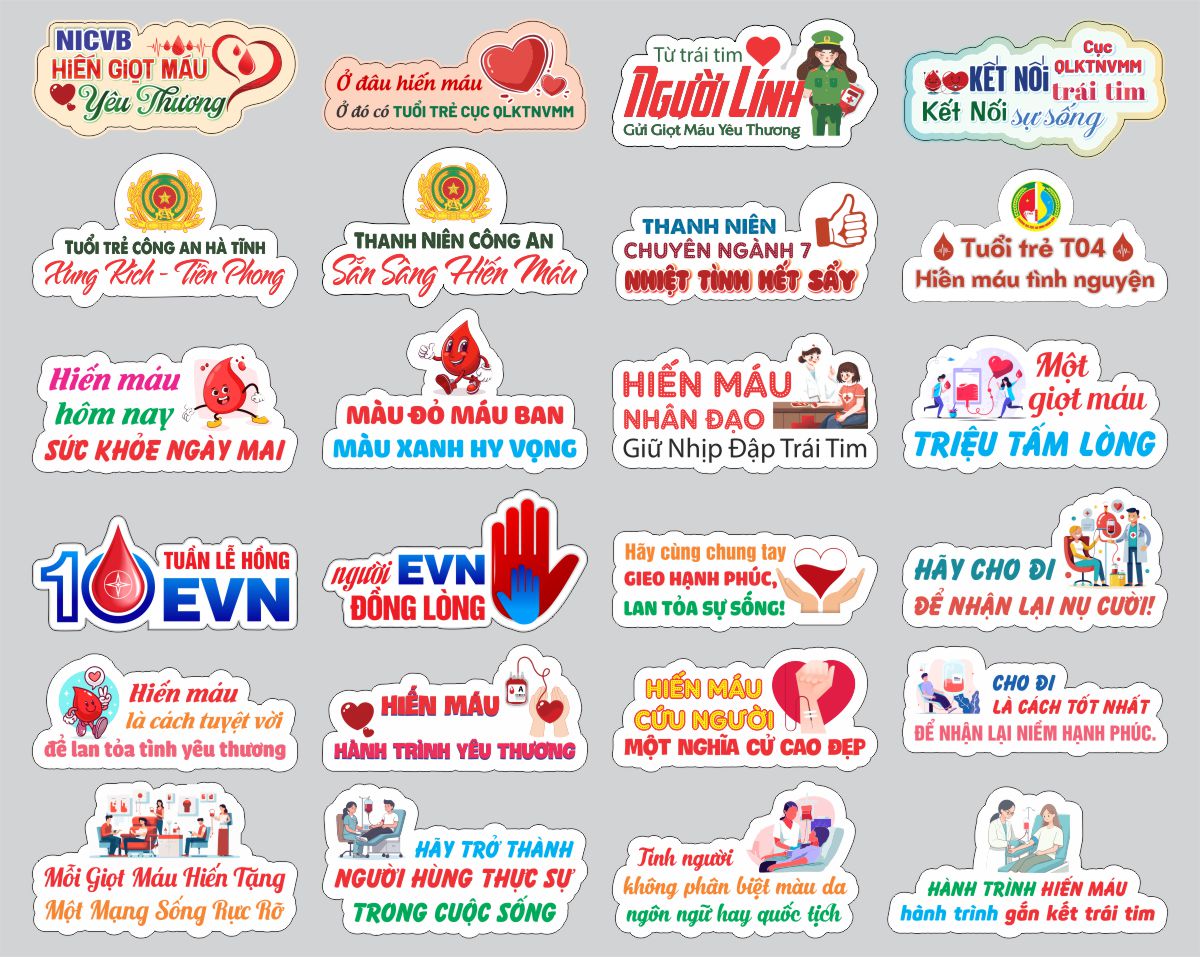 hashtag cam tay hien mau nhan dao Hashtag cầm tay hiến máu nhân đạo