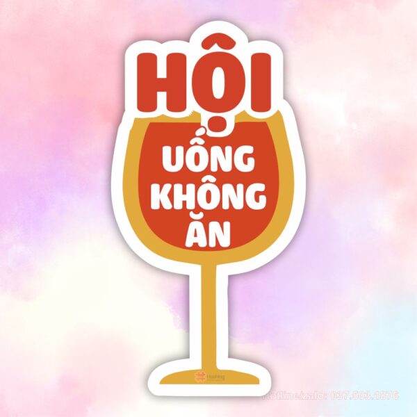 Hashtag hội uống không ăn