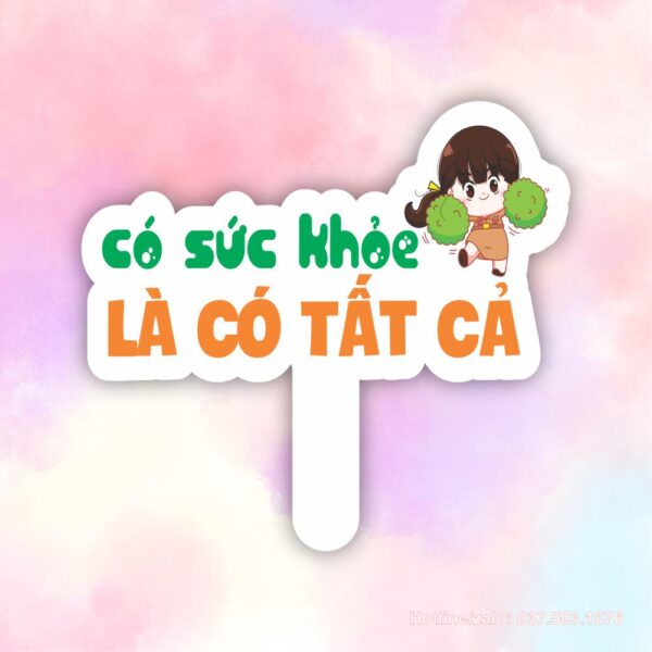 Hashtag có sức khỏe là có tất cả