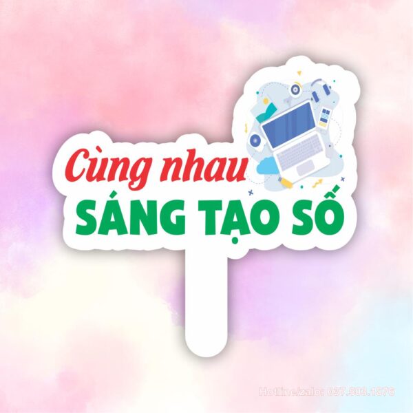 Hashtag cùng nhau sáng tạo số