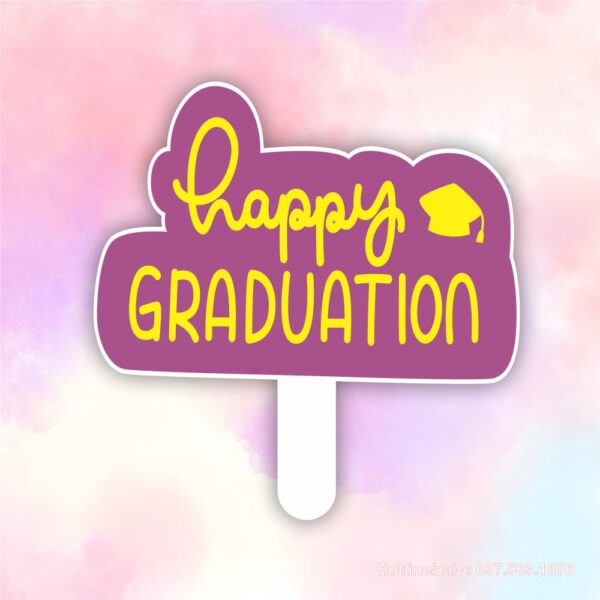 Hashtag Happy Graduation