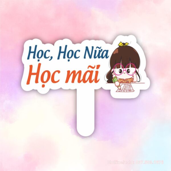 Hashtag học, học nữa, học mãi