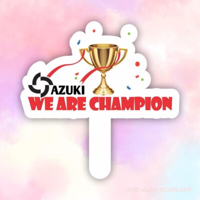 hashtag we are champion