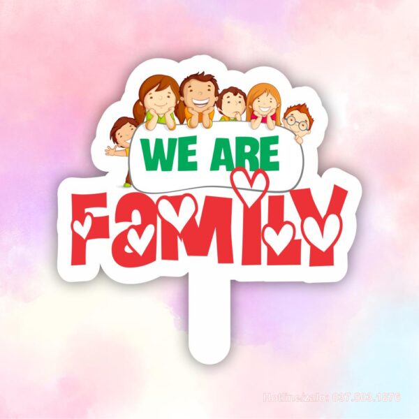 Hashtag we are family
