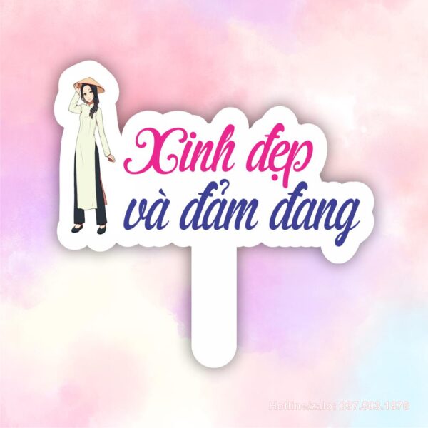 Hashtag xinh đẹp và đảm đang
