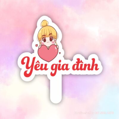 Hashtag yêu gia đình