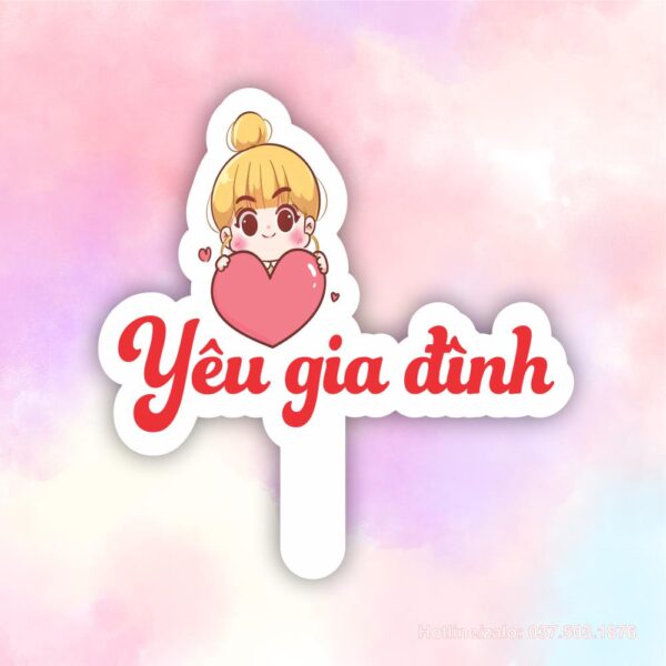 Hashtag yêu gia đình