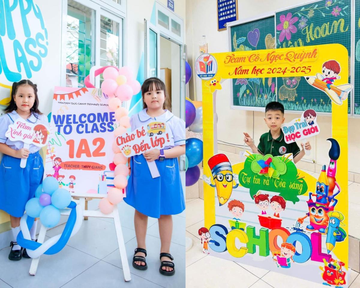 bang welcome va khung check in cho su kien nam hoc moi Bảng Welcome và khung check in cho sự kiện năm học mới