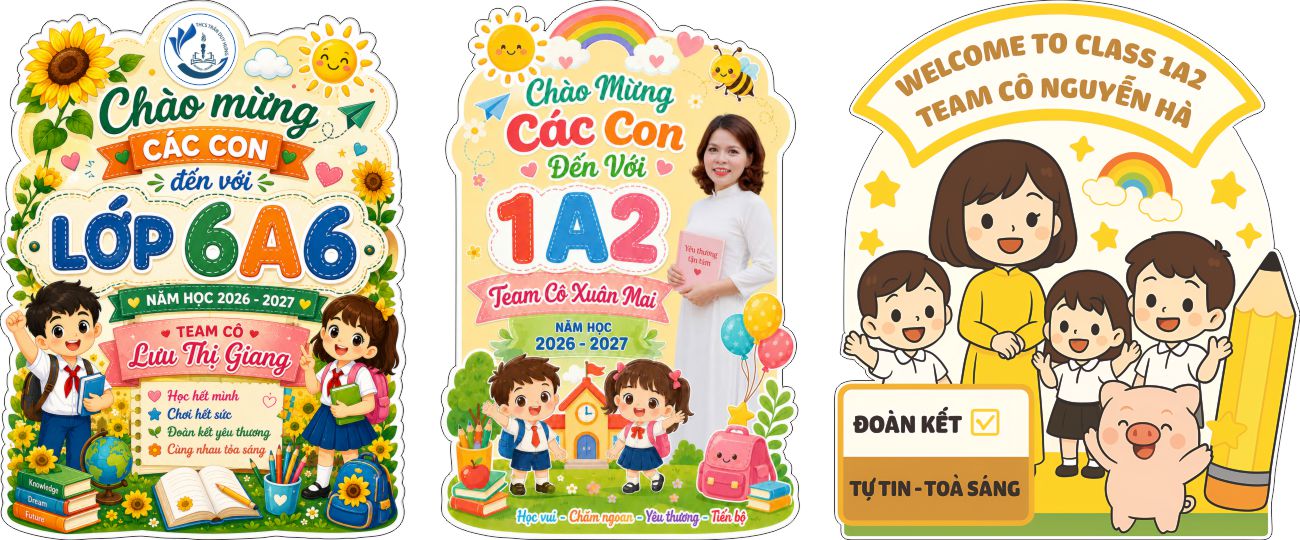 chao mung cac con den truong Chào mừng các con đến trường
