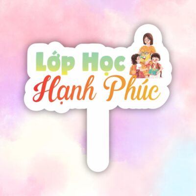Hashtag lớp học hạnh phúc