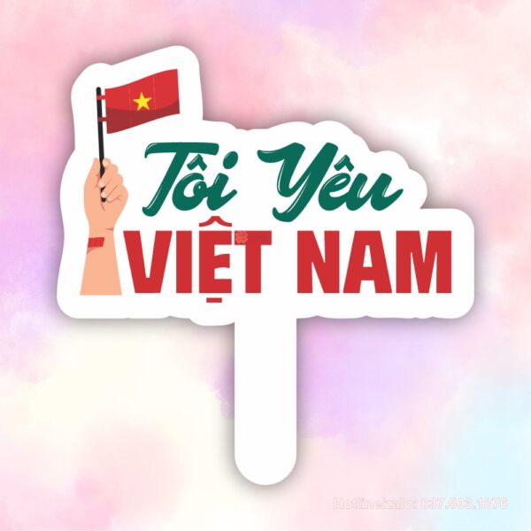 Hashtag tôi yêu Việt nam