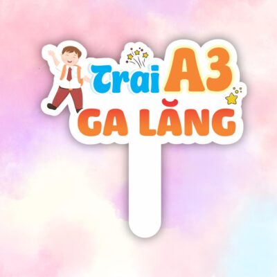 Hashtag trai a3 ga lăng