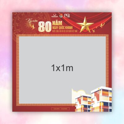 Khung check in sự kiện 80 năm Ngày Quốc Khánh Nước Cộng Hòa Xã Hội Chủ Nghĩa Việt Nam