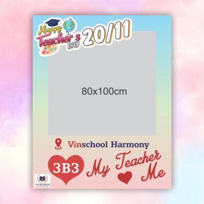 Khung check in Vinschool Harmony