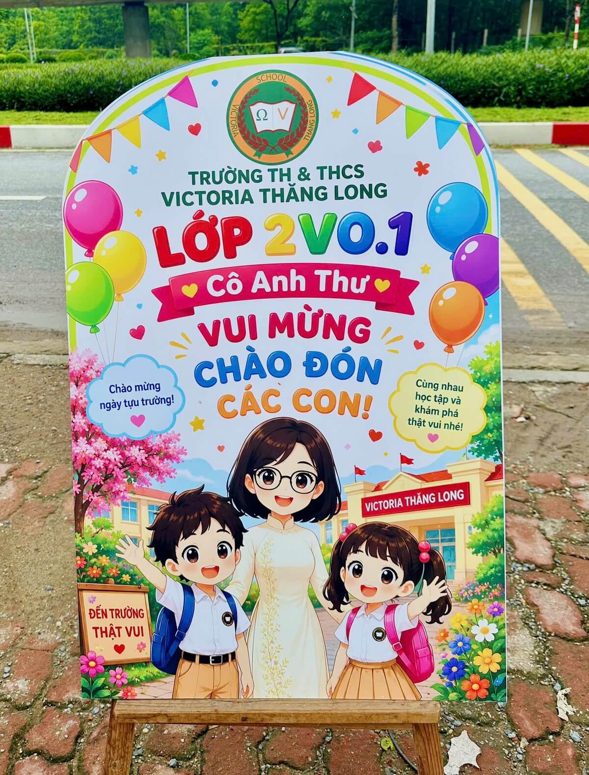 welcome Back to School Bảng welcome Back to School