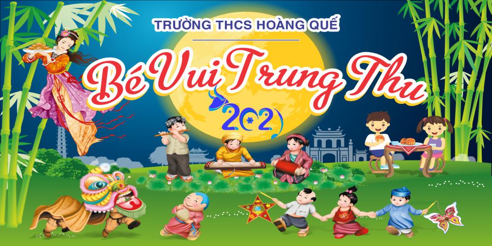 Backdrop bé vui trung thu (mẫu tt010)