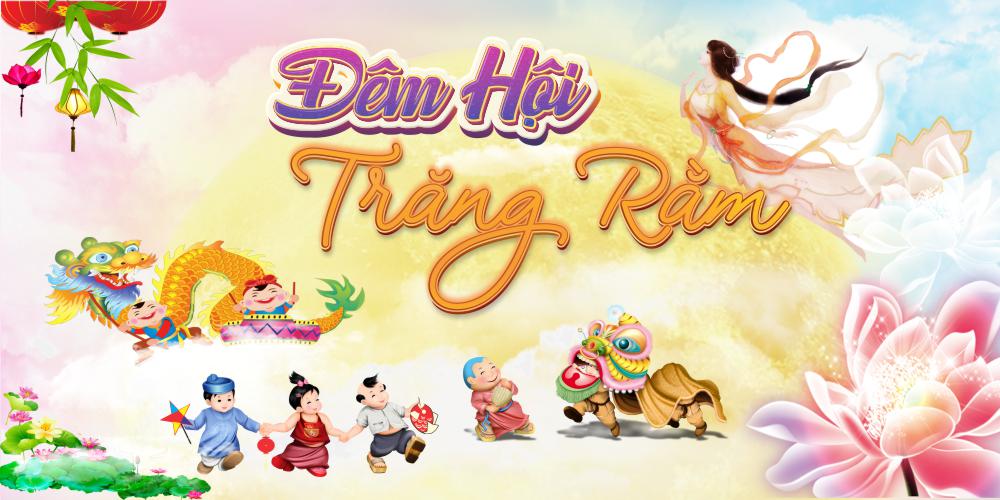Backdrop đêm hội trăng rằm mẫu tt028