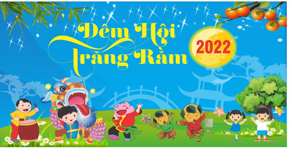 Backdrop đêm hội trăng rằm mẫu tt038
