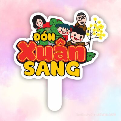 Hashtag đón xuân sang