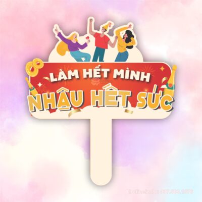 Hashtag làm hết mình nhậu hết sức
