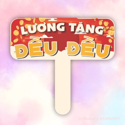 Hashtag lương tăng đều đều