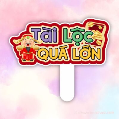 Hashtag tài lộc quá lớn