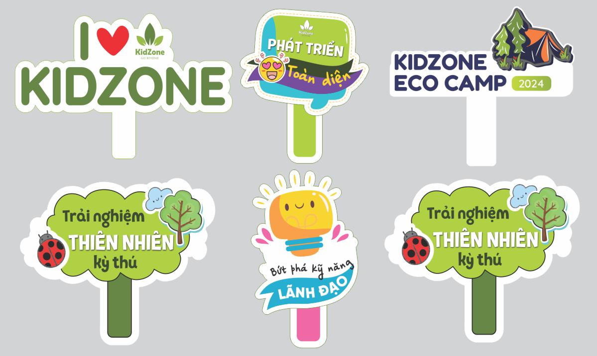 Bộ Hashtag Kidzone